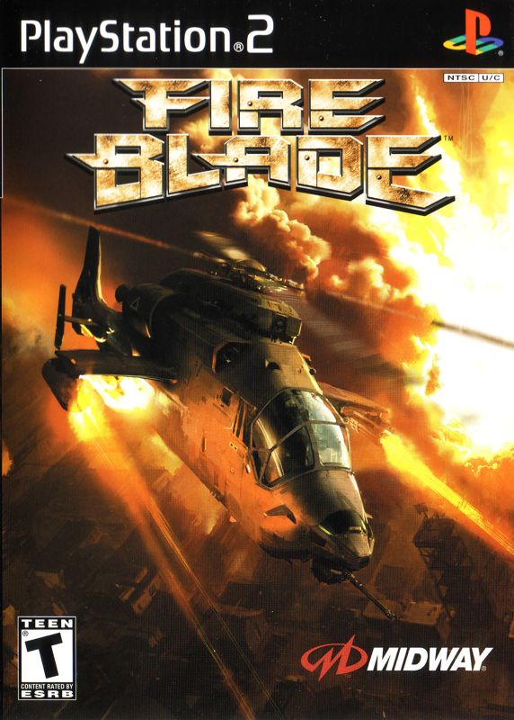 Fire Blade box art for Playstation 2